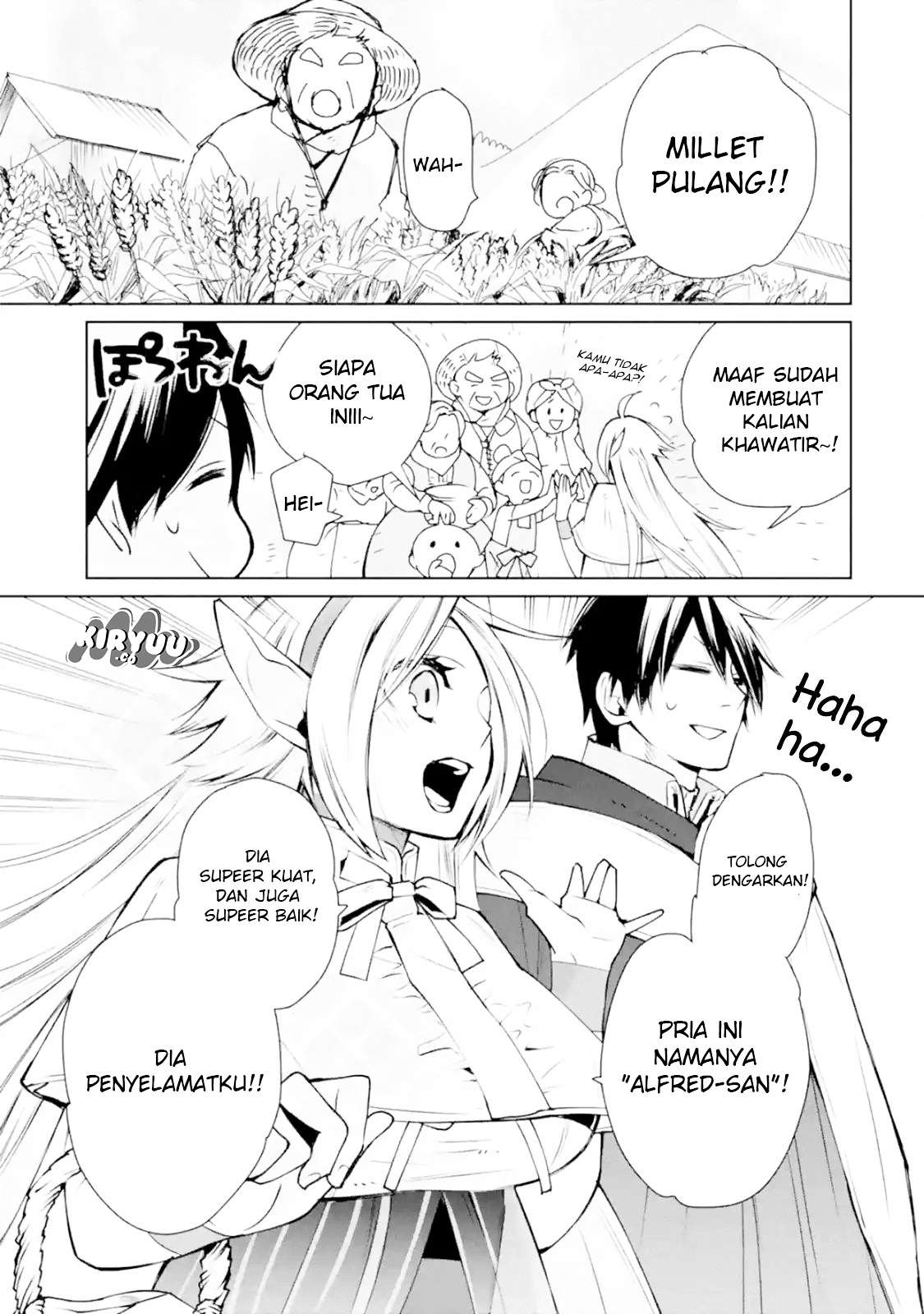 Saikyou no Madoshi. Hisa ni Ya wo Ukete Shimatta no de Inaka no Eihei ni Naru Chapter 2.1 - halaman 6