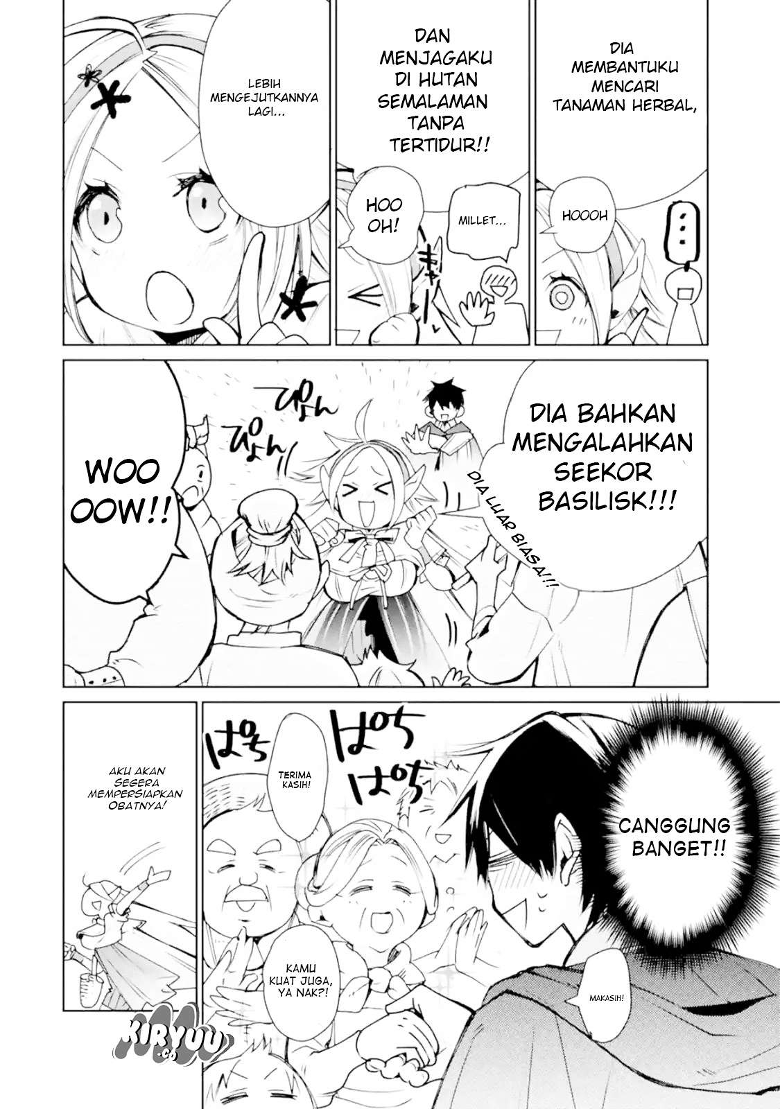 Saikyou no Madoshi. Hisa ni Ya wo Ukete Shimatta no de Inaka no Eihei ni Naru Chapter 2.1 - halaman 7