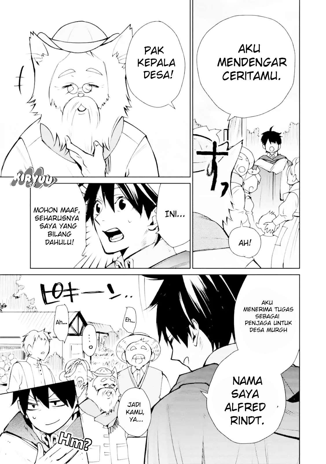 Saikyou no Madoshi. Hisa ni Ya wo Ukete Shimatta no de Inaka no Eihei ni Naru Chapter 2.1 - halaman 8