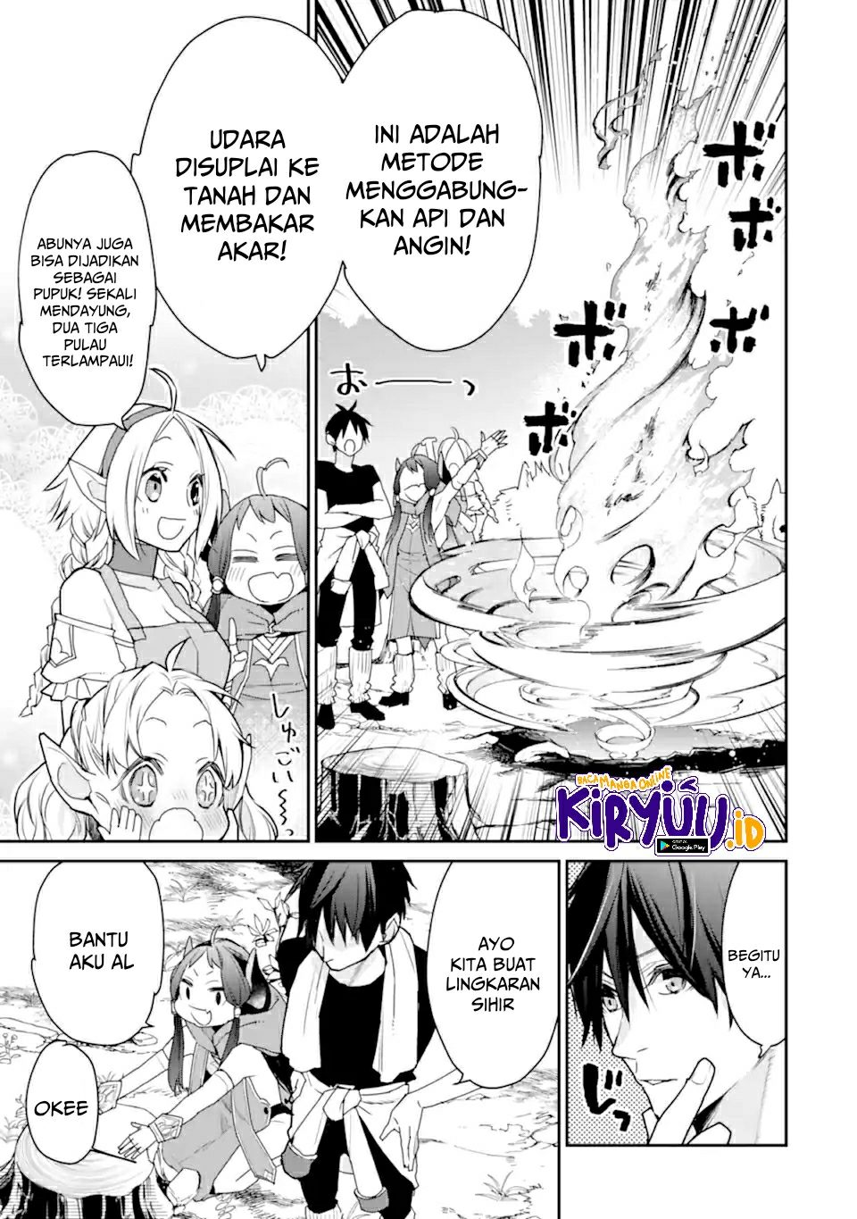 Saikyou no Madoshi. Hisa ni Ya wo Ukete Shimatta no de Inaka no Eihei ni Naru Chapter 22.1 - halaman 10