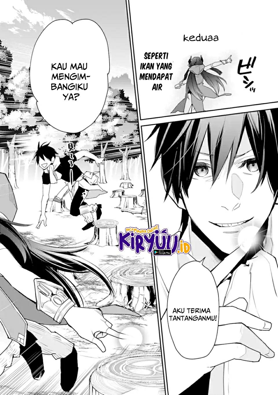 Saikyou no Madoshi. Hisa ni Ya wo Ukete Shimatta no de Inaka no Eihei ni Naru Chapter 22.1 - halaman 13