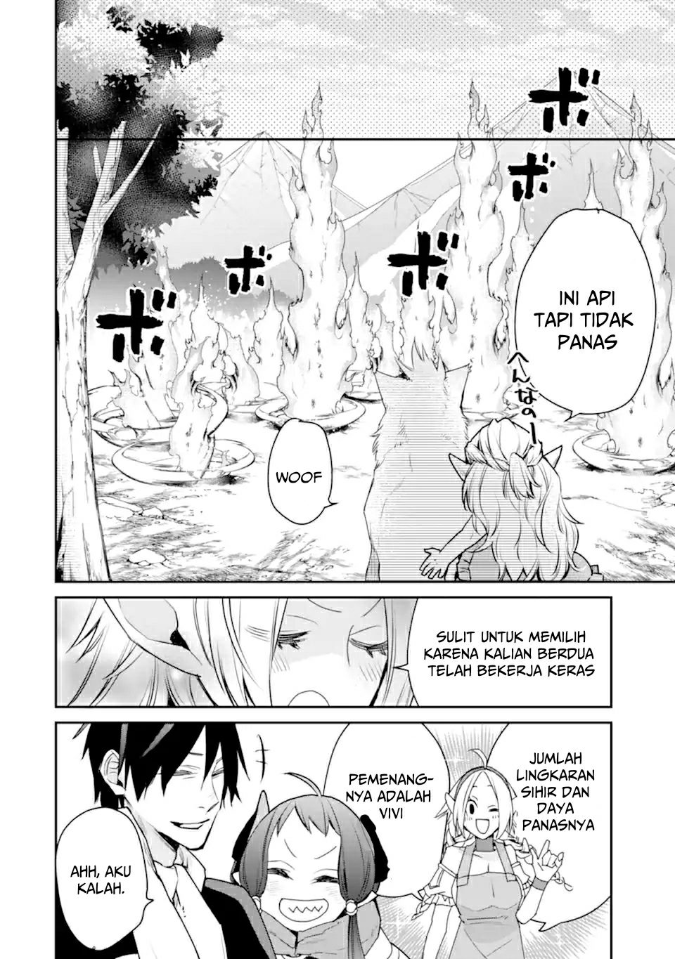 Saikyou no Madoshi. Hisa ni Ya wo Ukete Shimatta no de Inaka no Eihei ni Naru Chapter 22.1 - halaman 15