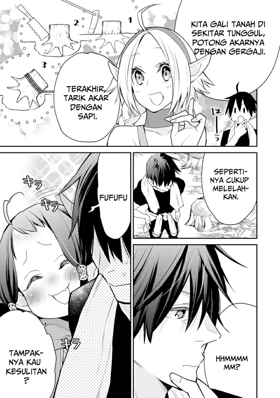 Saikyou no Madoshi. Hisa ni Ya wo Ukete Shimatta no de Inaka no Eihei ni Naru Chapter 22.1 - halaman 8