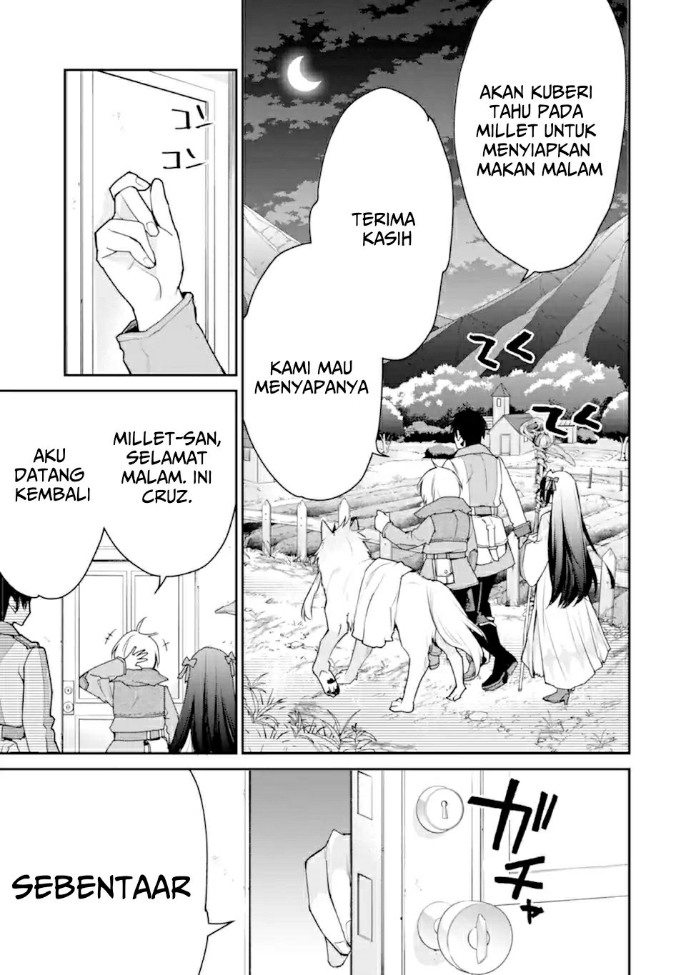 Saikyou no Madoshi. Hisa ni Ya wo Ukete Shimatta no de Inaka no Eihei ni Naru Chapter 23.1 - halaman 11