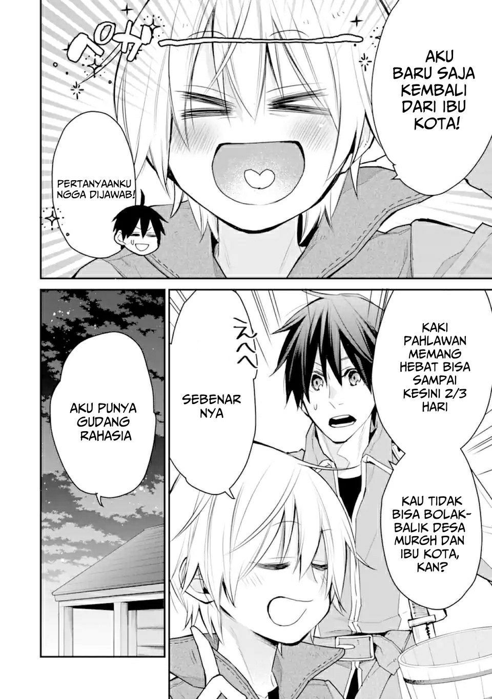 Saikyou no Madoshi. Hisa ni Ya wo Ukete Shimatta no de Inaka no Eihei ni Naru Chapter 23.1 - halaman 6