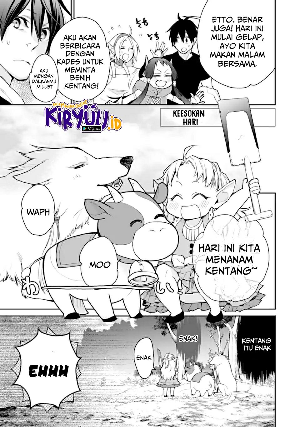 Saikyou no Madoshi. Hisa ni Ya wo Ukete Shimatta no de Inaka no Eihei ni Naru Chapter 23.2 - halaman 17
