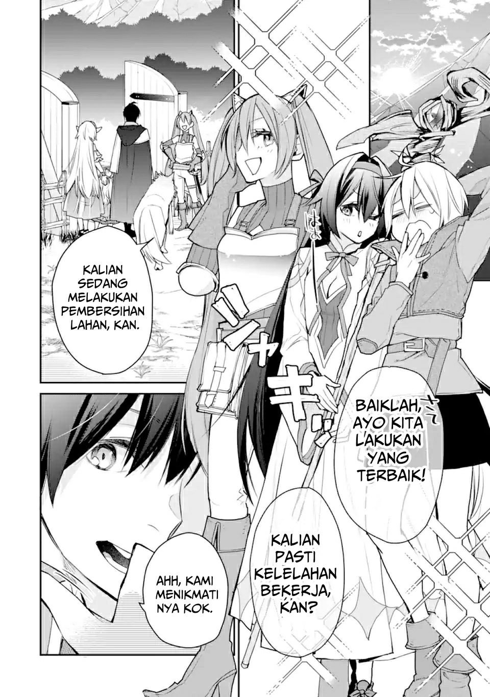 Saikyou no Madoshi. Hisa ni Ya wo Ukete Shimatta no de Inaka no Eihei ni Naru Chapter 23.2 - halaman 6