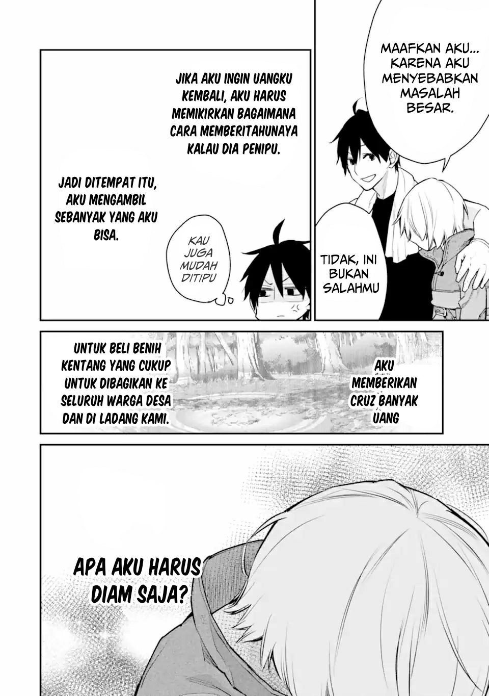 Saikyou no Madoshi. Hisa ni Ya wo Ukete Shimatta no de Inaka no Eihei ni Naru Chapter 23.3 - halaman 8
