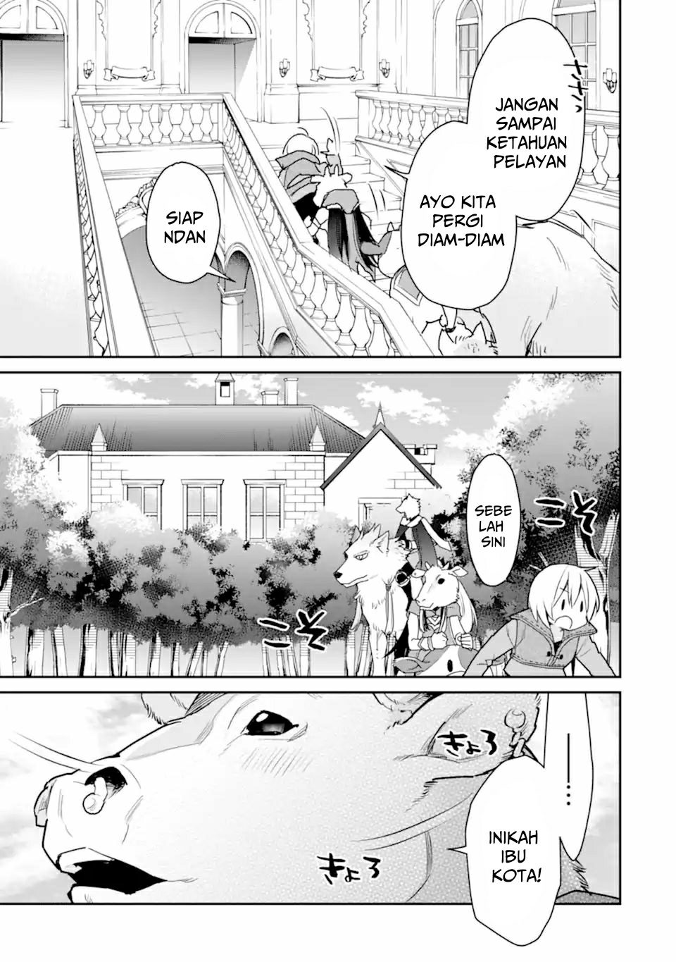 Saikyou no Madoshi. Hisa ni Ya wo Ukete Shimatta no de Inaka no Eihei ni Naru Chapter 24.1 - halaman 6