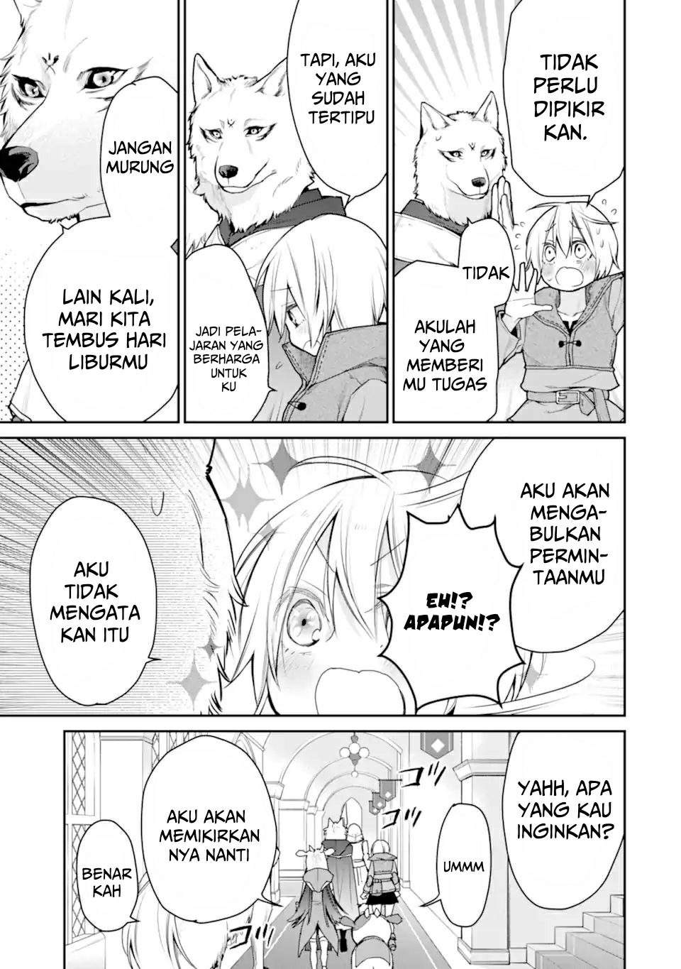 Saikyou no Madoshi. Hisa ni Ya wo Ukete Shimatta no de Inaka no Eihei ni Naru Chapter 24.3 - halaman 2