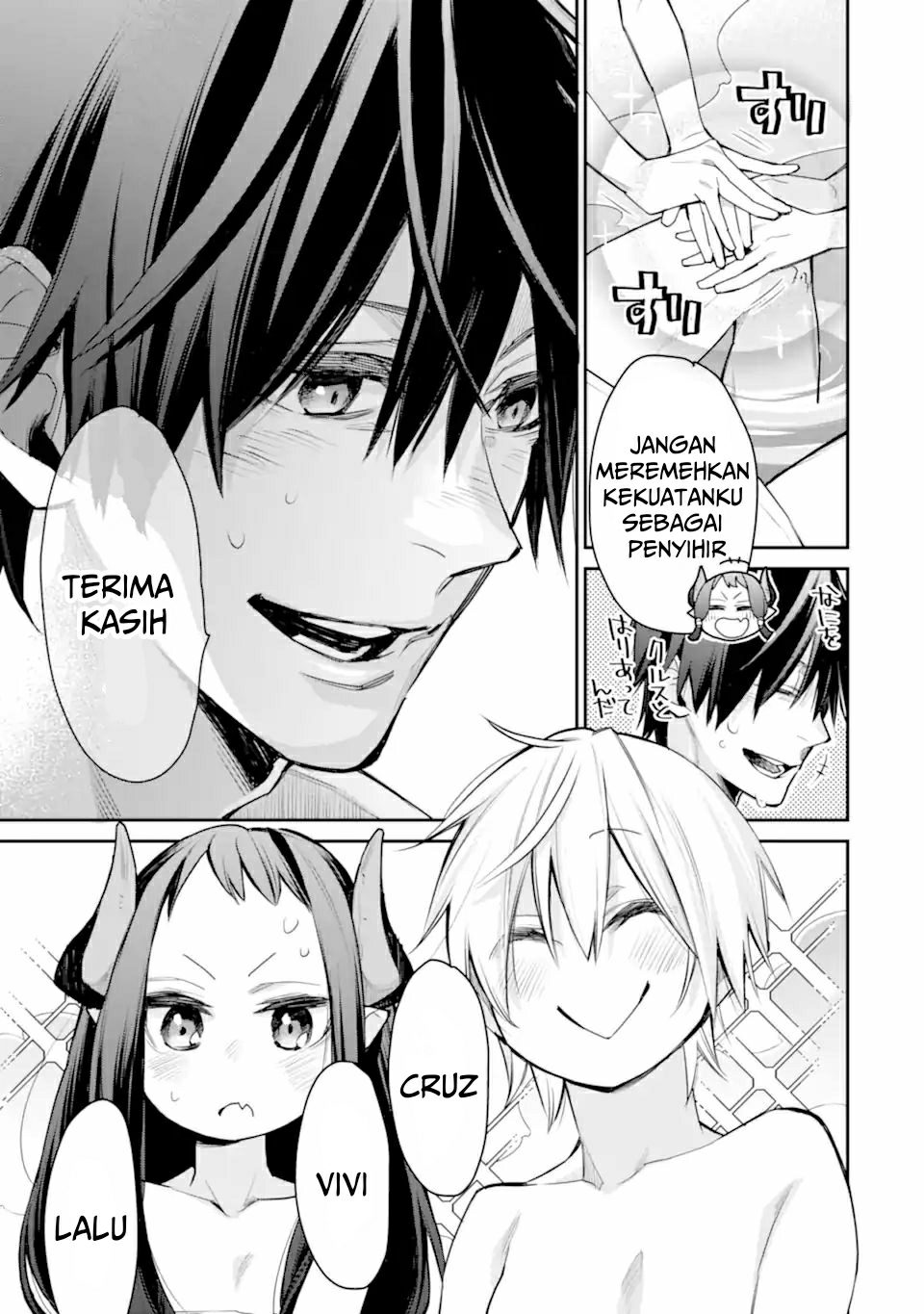 Saikyou no Madoshi. Hisa ni Ya wo Ukete Shimatta no de Inaka no Eihei ni Naru Chapter 25.1 - halaman 16