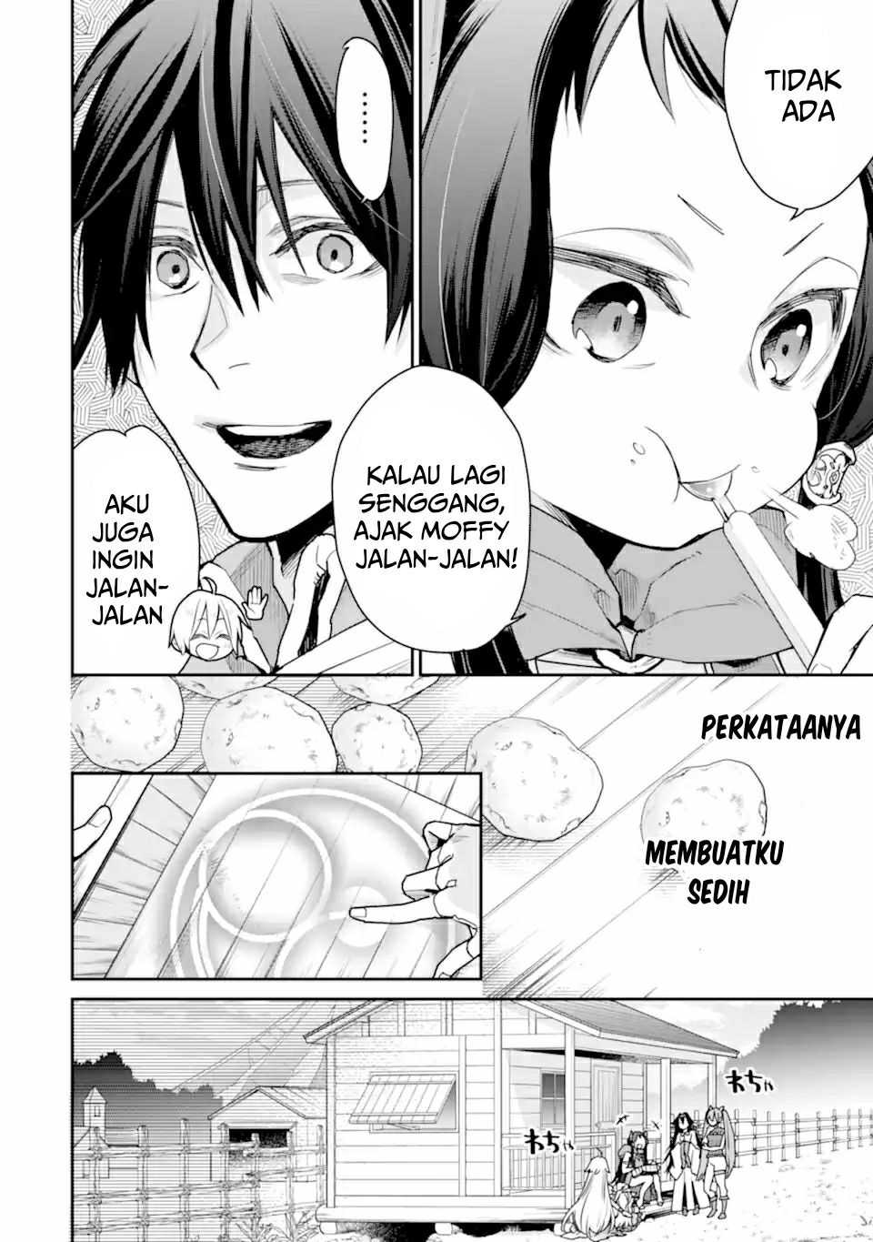 Saikyou no Madoshi. Hisa ni Ya wo Ukete Shimatta no de Inaka no Eihei ni Naru Chapter 25.1 - halaman 19