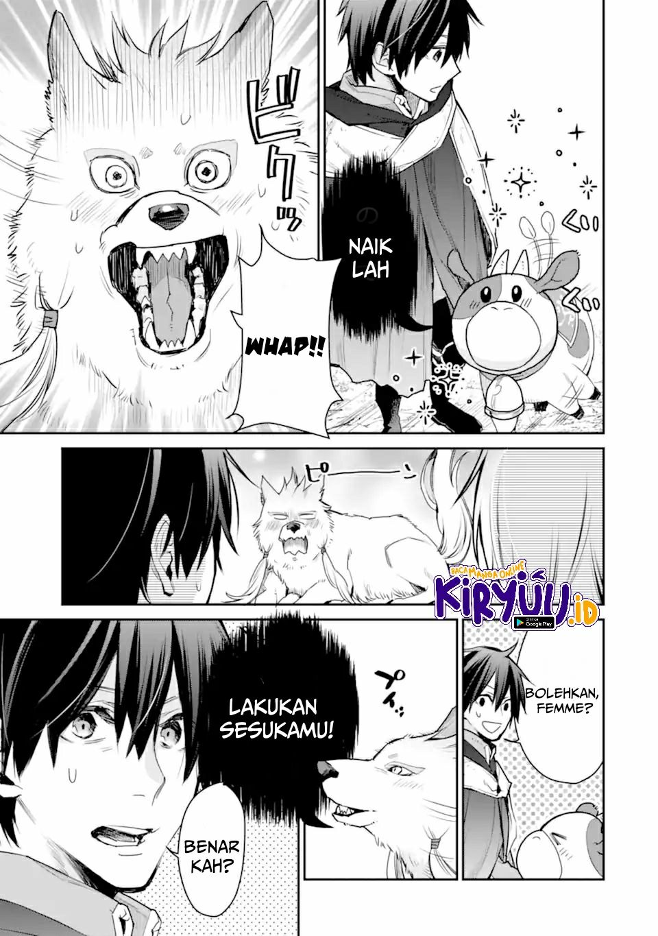 Saikyou no Madoshi. Hisa ni Ya wo Ukete Shimatta no de Inaka no Eihei ni Naru Chapter 25.2 - halaman 19