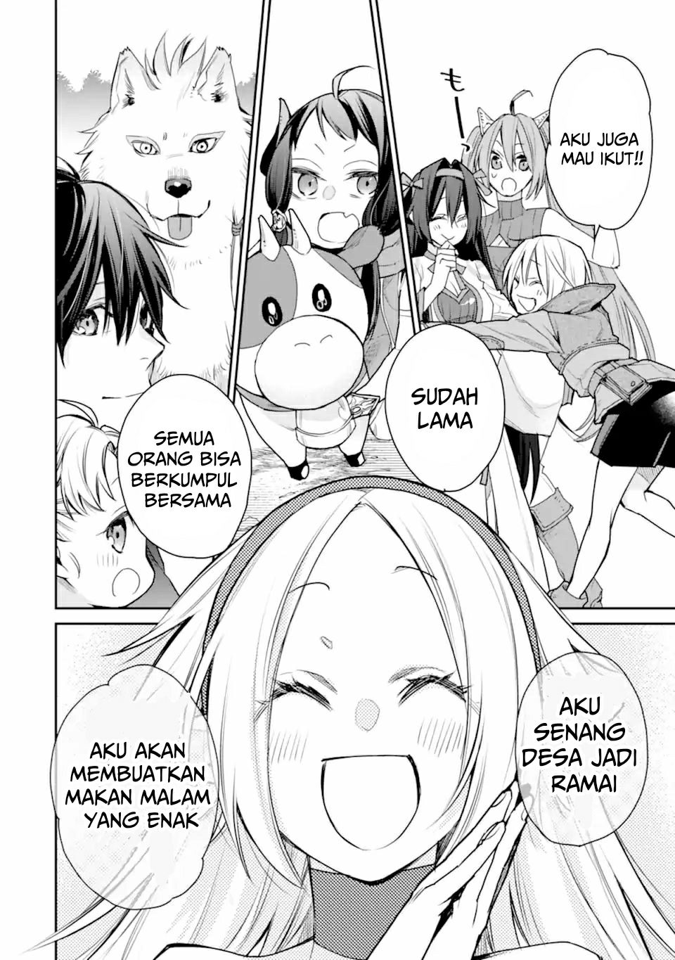 Saikyou no Madoshi. Hisa ni Ya wo Ukete Shimatta no de Inaka no Eihei ni Naru Chapter 26.1 - halaman 11