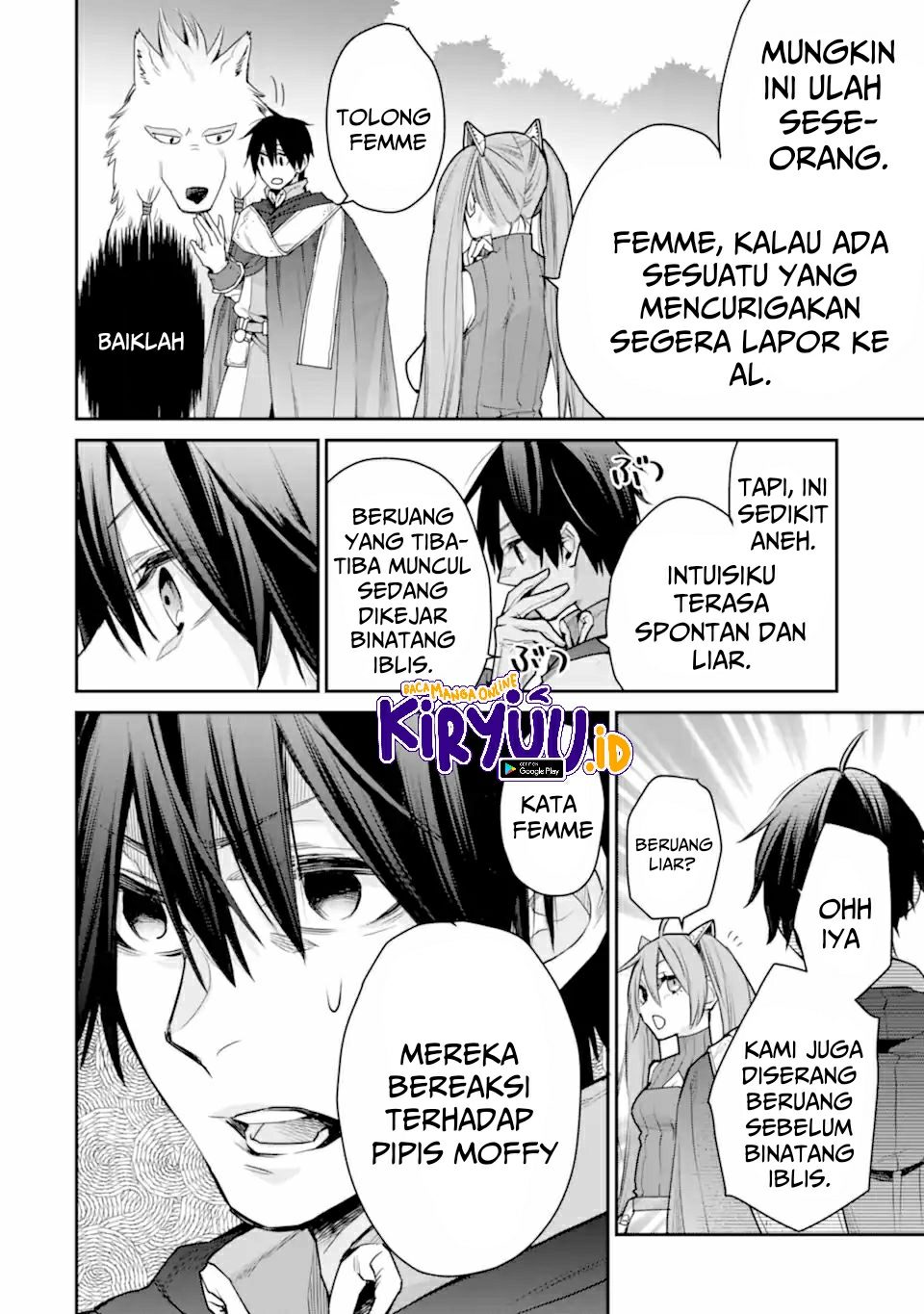 Saikyou no Madoshi. Hisa ni Ya wo Ukete Shimatta no de Inaka no Eihei ni Naru Chapter 26.1 - halaman 15