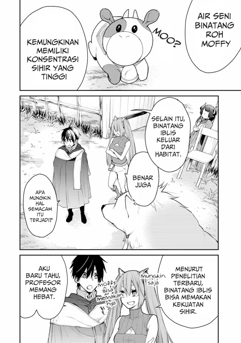 Saikyou no Madoshi. Hisa ni Ya wo Ukete Shimatta no de Inaka no Eihei ni Naru Chapter 26.1 - halaman 17