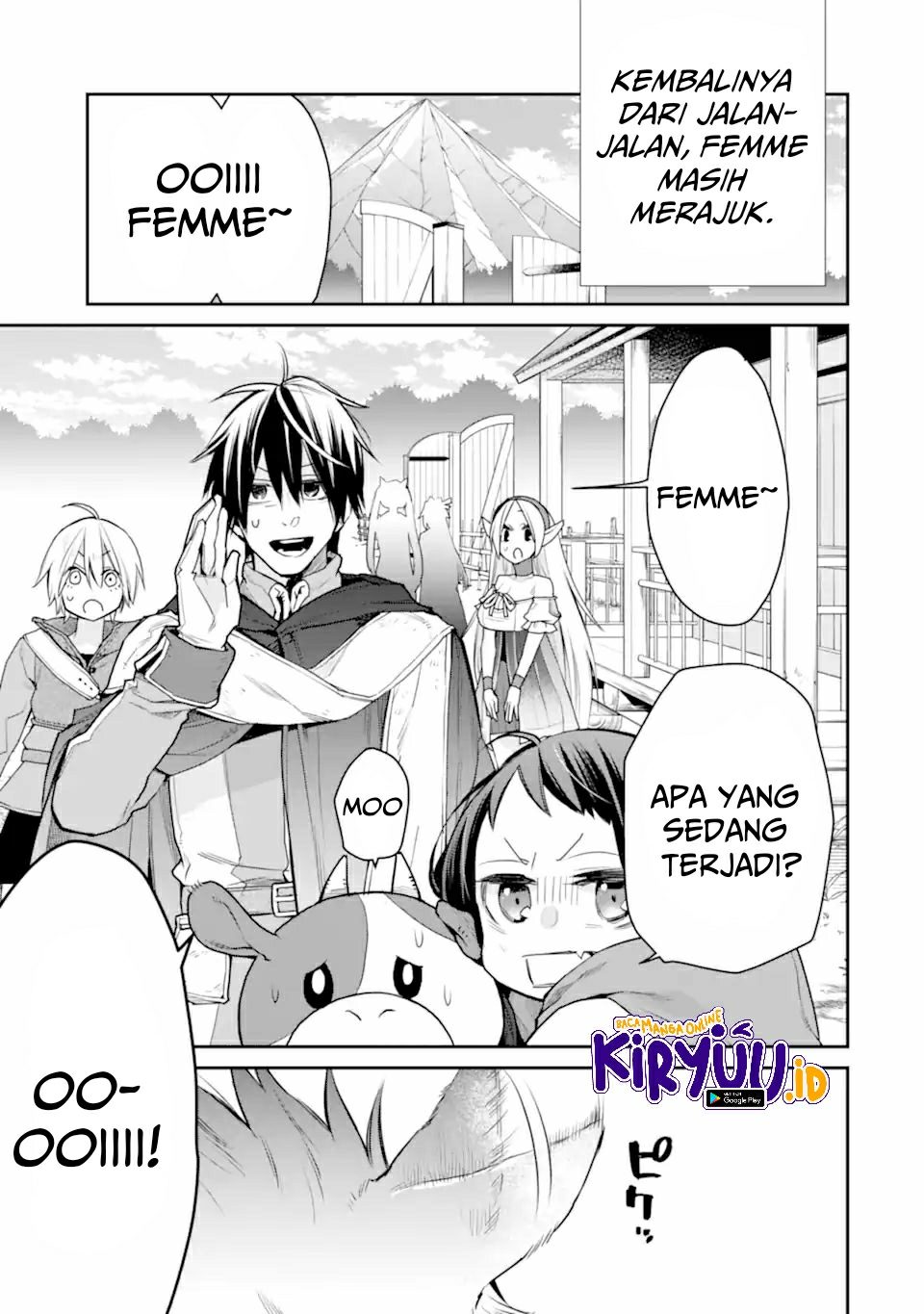 Saikyou no Madoshi. Hisa ni Ya wo Ukete Shimatta no de Inaka no Eihei ni Naru Chapter 26.1 - halaman 5
