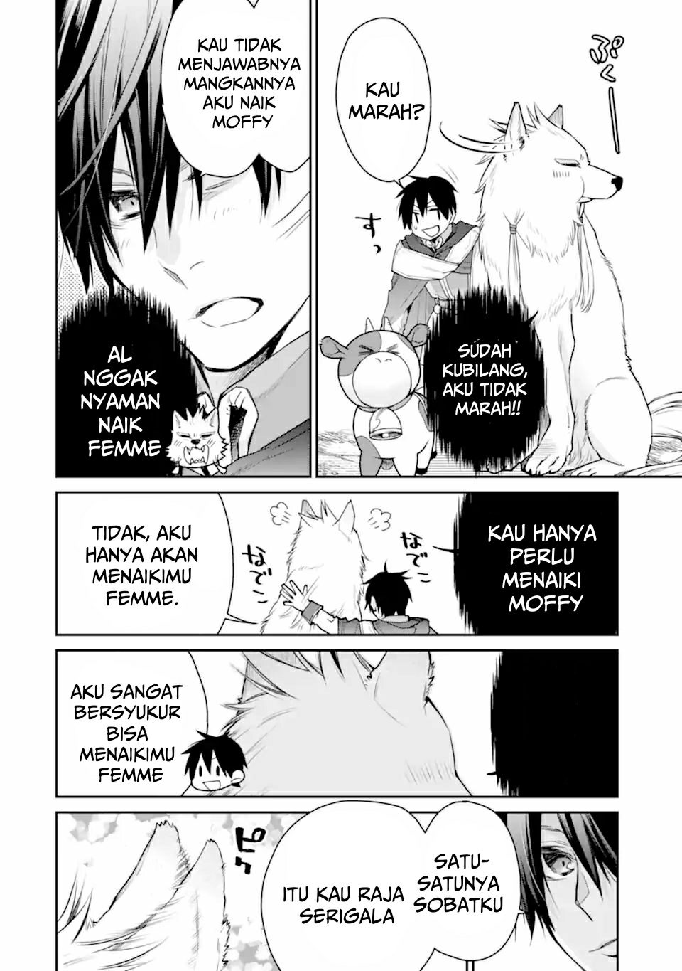 Saikyou no Madoshi. Hisa ni Ya wo Ukete Shimatta no de Inaka no Eihei ni Naru Chapter 26.1 - halaman 7