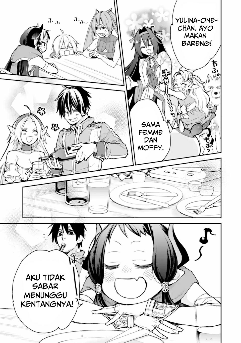 Saikyou no Madoshi. Hisa ni Ya wo Ukete Shimatta no de Inaka no Eihei ni Naru Chapter 26.2 - halaman 11