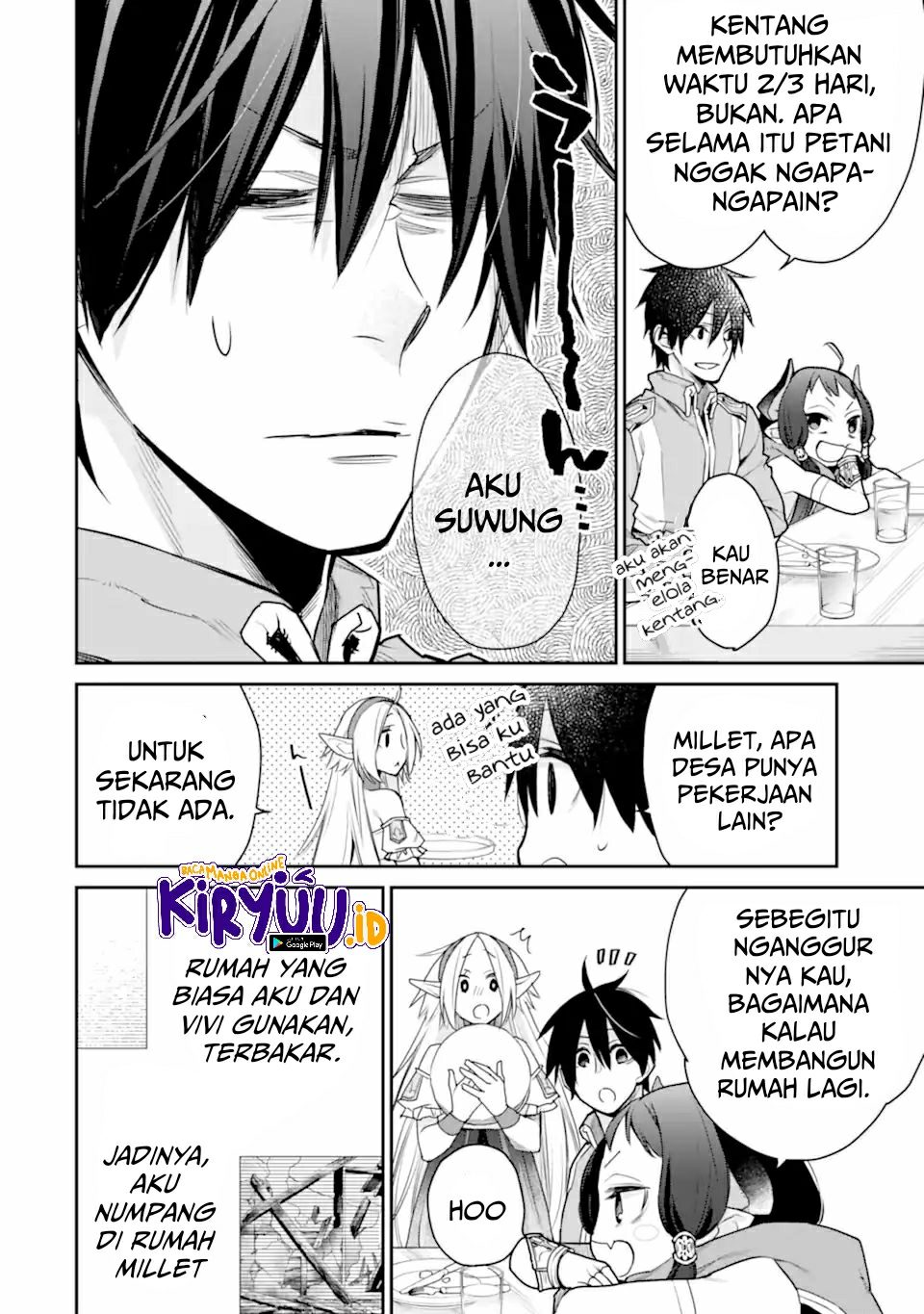 Saikyou no Madoshi. Hisa ni Ya wo Ukete Shimatta no de Inaka no Eihei ni Naru Chapter 26.2 - halaman 12