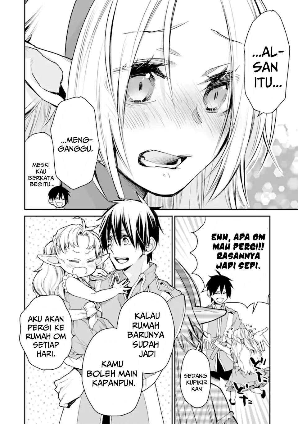 Saikyou no Madoshi. Hisa ni Ya wo Ukete Shimatta no de Inaka no Eihei ni Naru Chapter 26.2 - halaman 14