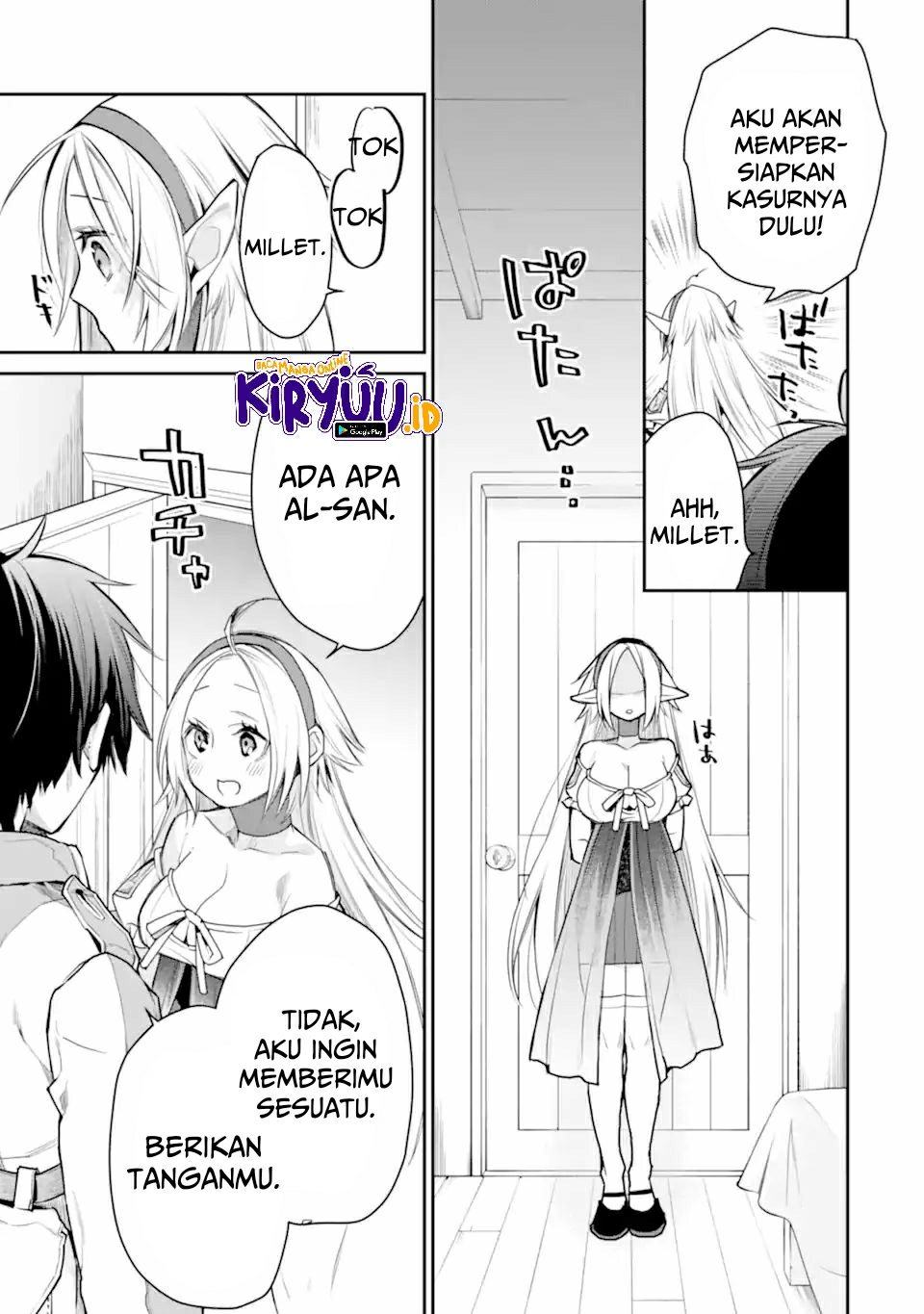 Saikyou no Madoshi. Hisa ni Ya wo Ukete Shimatta no de Inaka no Eihei ni Naru Chapter 26.2 - halaman 15