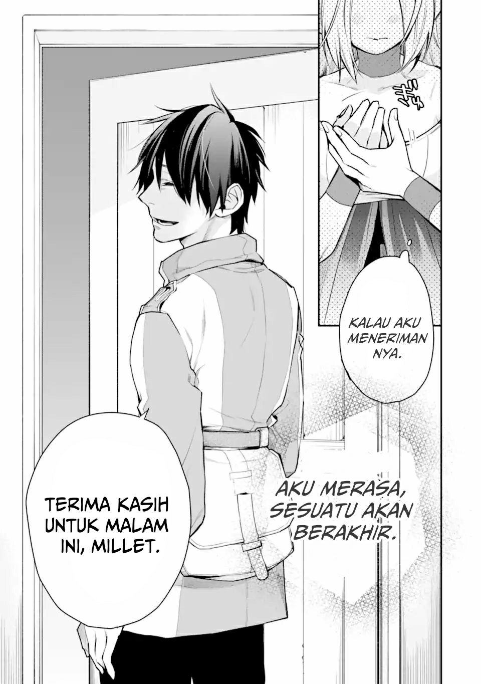 Saikyou no Madoshi. Hisa ni Ya wo Ukete Shimatta no de Inaka no Eihei ni Naru Chapter 26.2 - halaman 17
