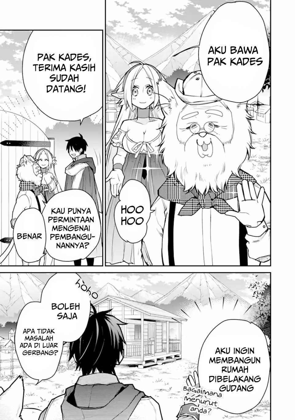 Saikyou no Madoshi. Hisa ni Ya wo Ukete Shimatta no de Inaka no Eihei ni Naru Chapter 27.1 - halaman 12