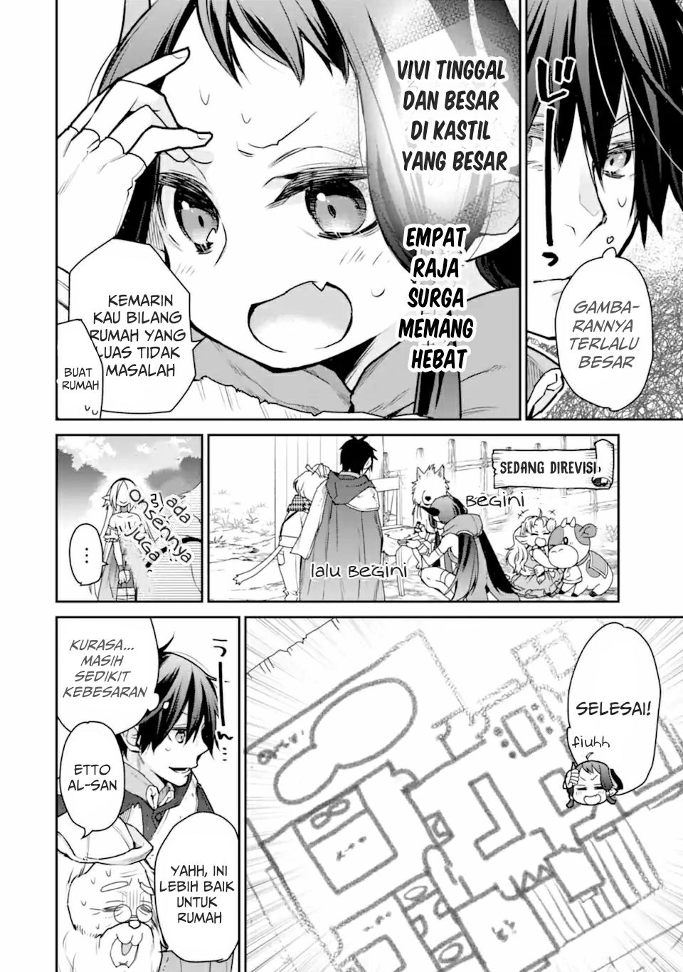 Saikyou no Madoshi. Hisa ni Ya wo Ukete Shimatta no de Inaka no Eihei ni Naru Chapter 27.1 - halaman 15