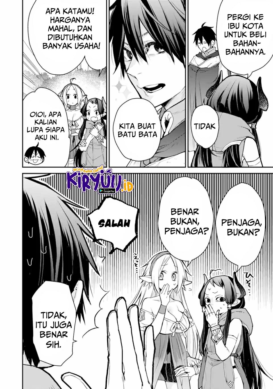 Saikyou no Madoshi. Hisa ni Ya wo Ukete Shimatta no de Inaka no Eihei ni Naru Chapter 27.1 - halaman 17