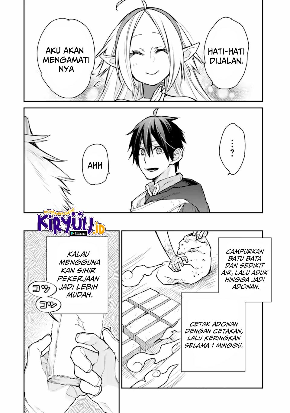 Saikyou no Madoshi. Hisa ni Ya wo Ukete Shimatta no de Inaka no Eihei ni Naru Chapter 27.1 - halaman 19