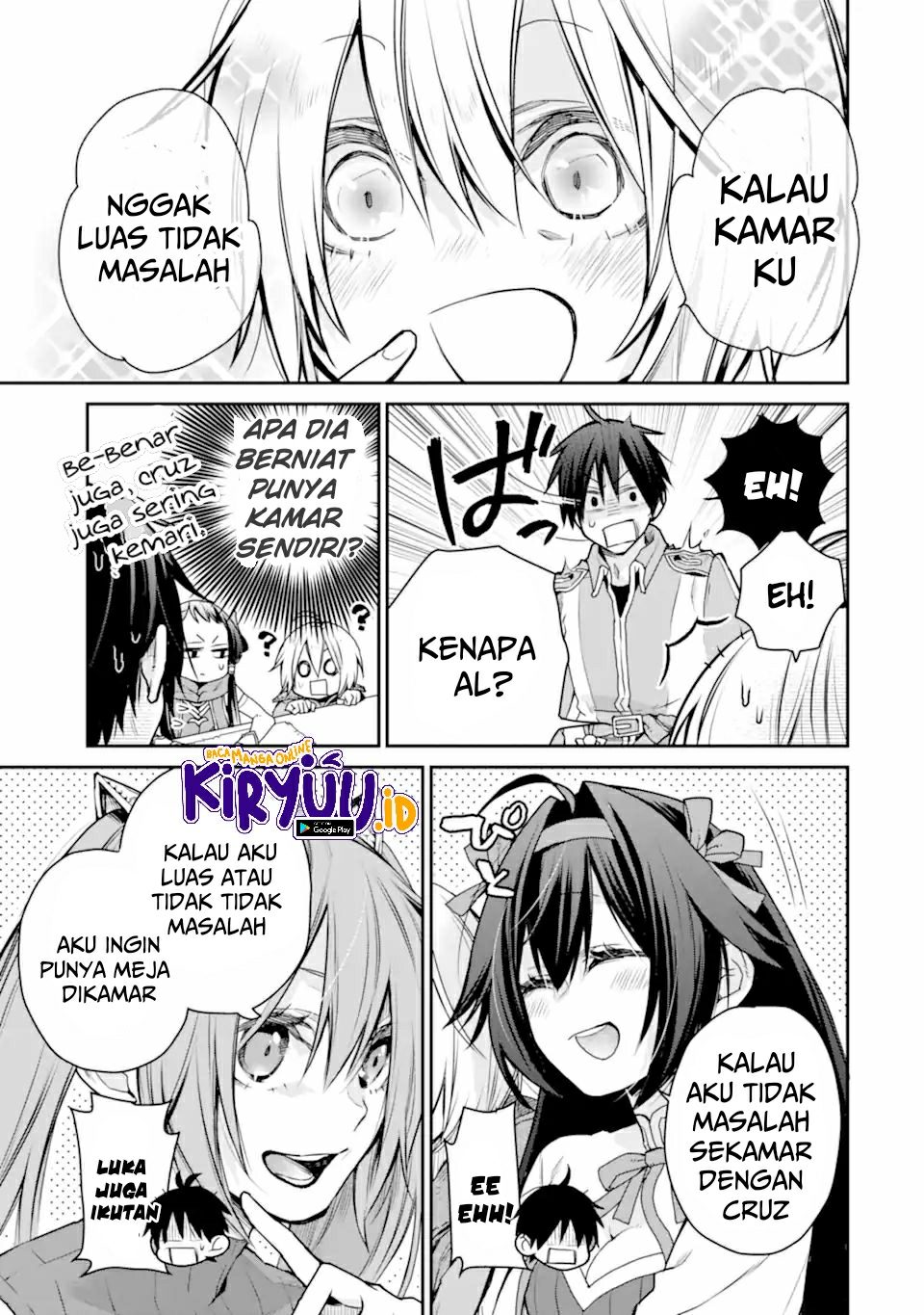 Saikyou no Madoshi. Hisa ni Ya wo Ukete Shimatta no de Inaka no Eihei ni Naru Chapter 27.1 - halaman 8