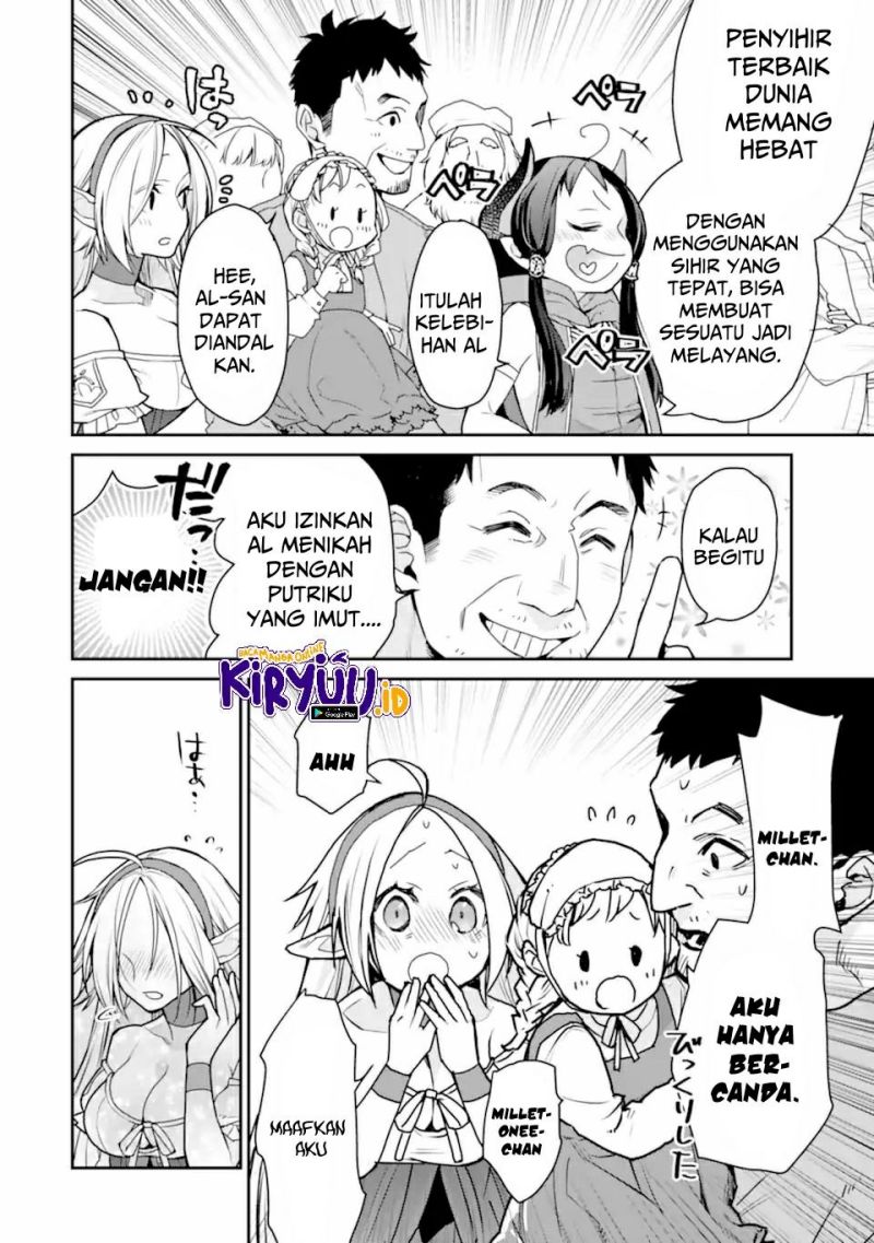 Saikyou no Madoshi. Hisa ni Ya wo Ukete Shimatta no de Inaka no Eihei ni Naru Chapter 27.2 - halaman 12