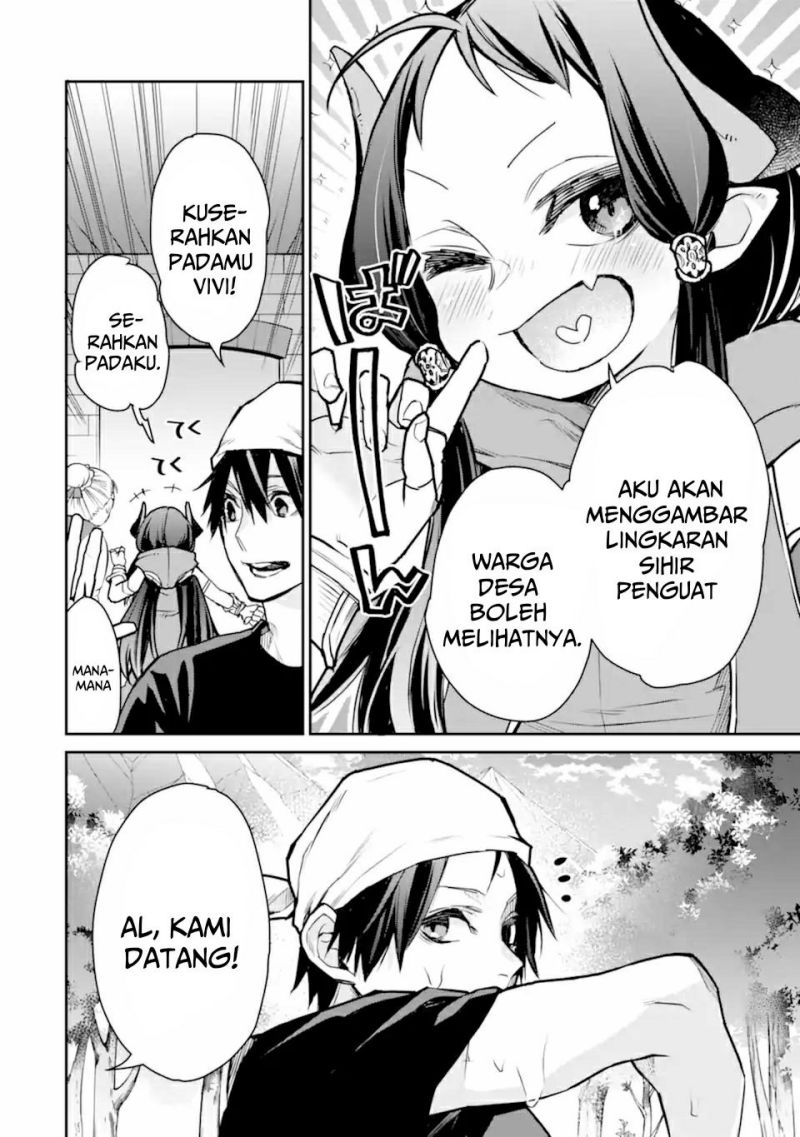 Saikyou no Madoshi. Hisa ni Ya wo Ukete Shimatta no de Inaka no Eihei ni Naru Chapter 27.2 - halaman 14