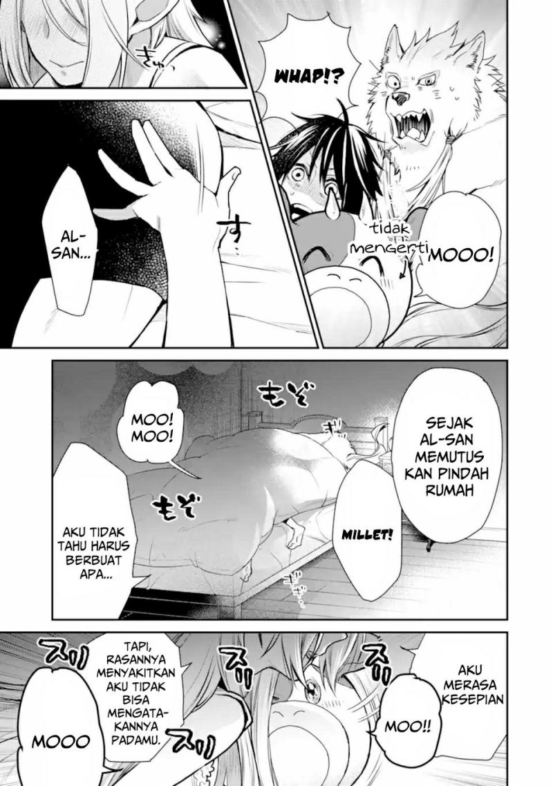 Saikyou no Madoshi. Hisa ni Ya wo Ukete Shimatta no de Inaka no Eihei ni Naru Chapter 27.3 - halaman 12