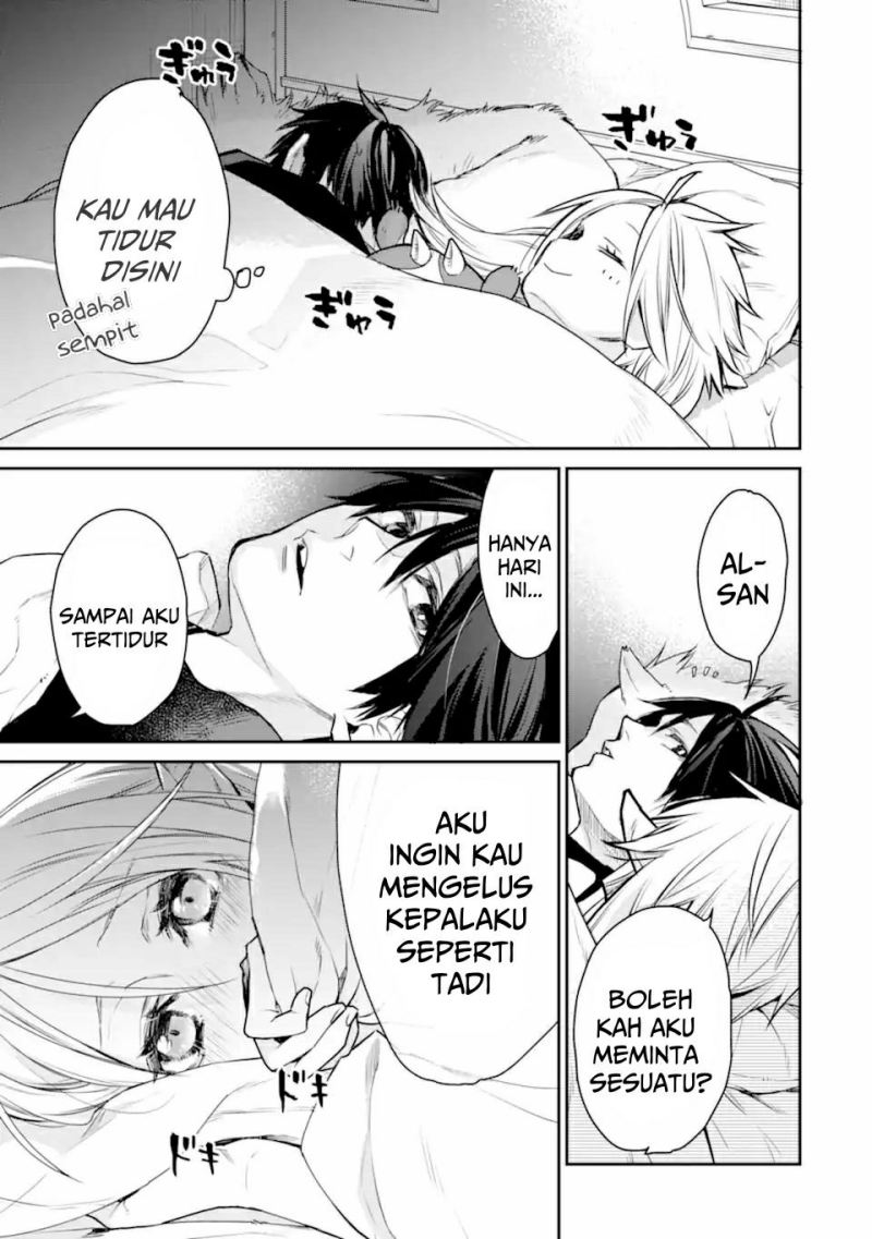 Saikyou no Madoshi. Hisa ni Ya wo Ukete Shimatta no de Inaka no Eihei ni Naru Chapter 27.3 - halaman 18