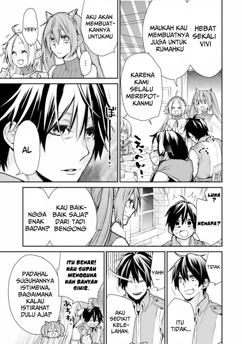 Saikyou no Madoshi. Hisa ni Ya wo Ukete Shimatta no de Inaka no Eihei ni Naru Chapter 27.3 - halaman 3