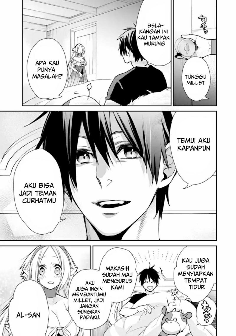 Saikyou no Madoshi. Hisa ni Ya wo Ukete Shimatta no de Inaka no Eihei ni Naru Chapter 27.3 - halaman 5