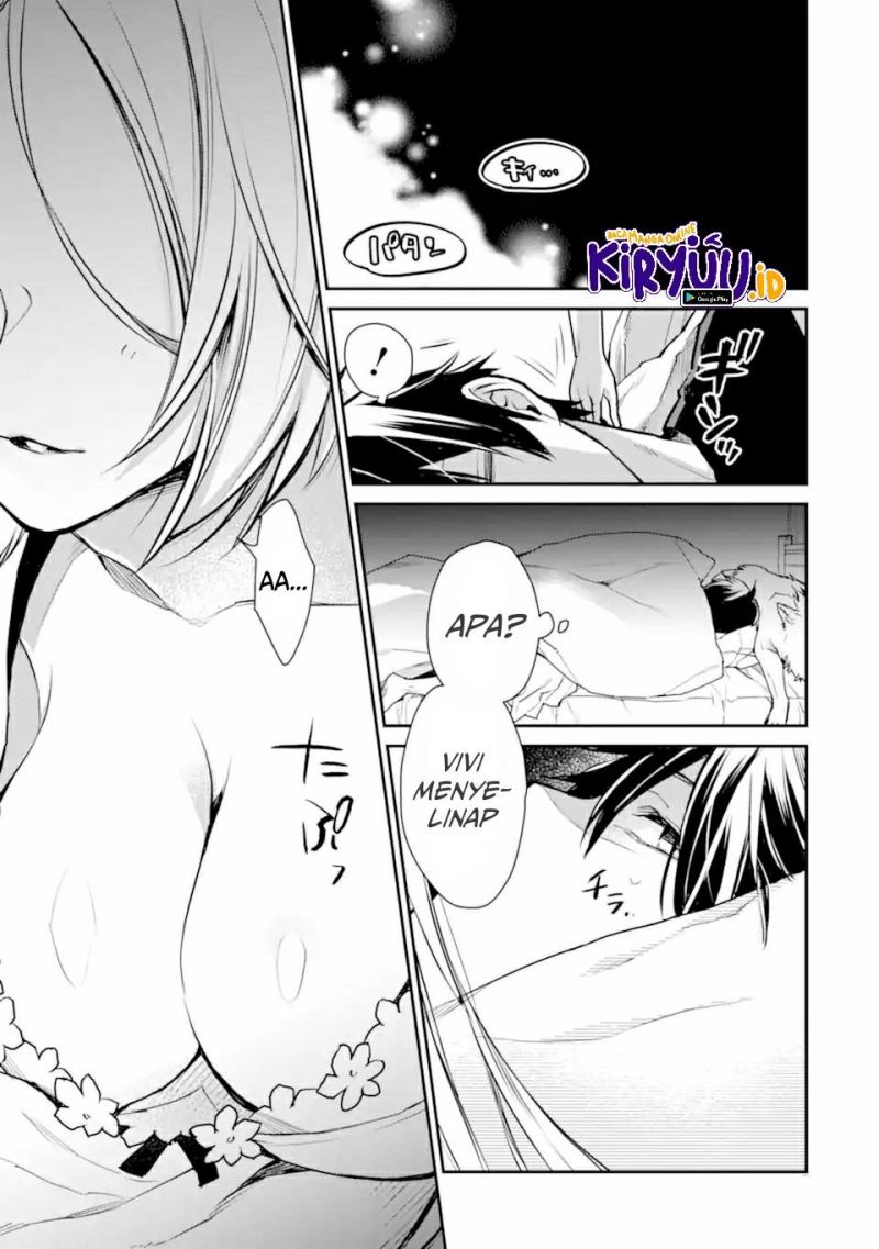 Saikyou no Madoshi. Hisa ni Ya wo Ukete Shimatta no de Inaka no Eihei ni Naru Chapter 27.3 - halaman 7