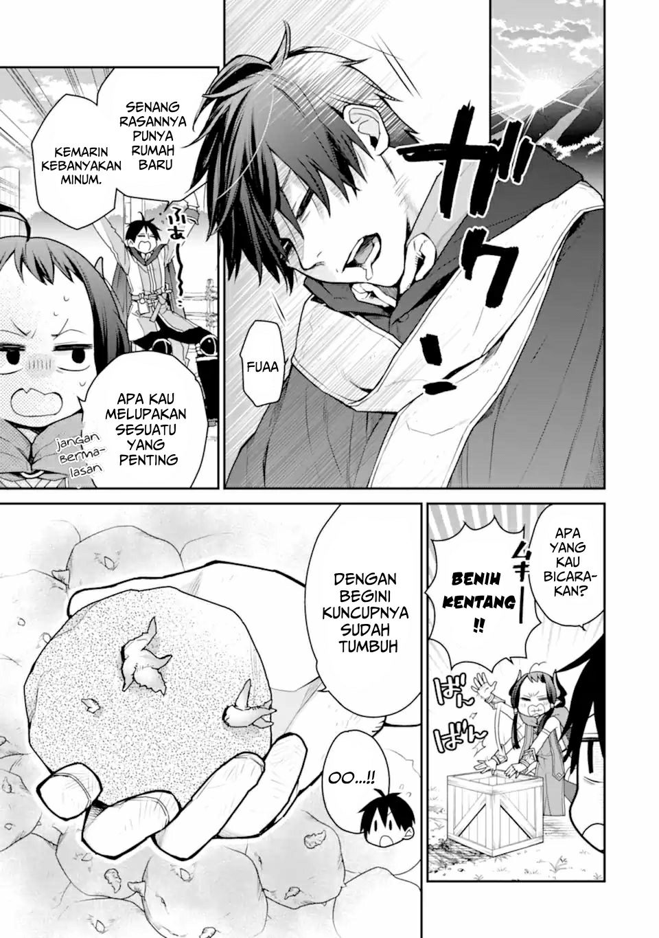 Saikyou no Madoshi. Hisa ni Ya wo Ukete Shimatta no de Inaka no Eihei ni Naru Chapter 28.1 - halaman 10