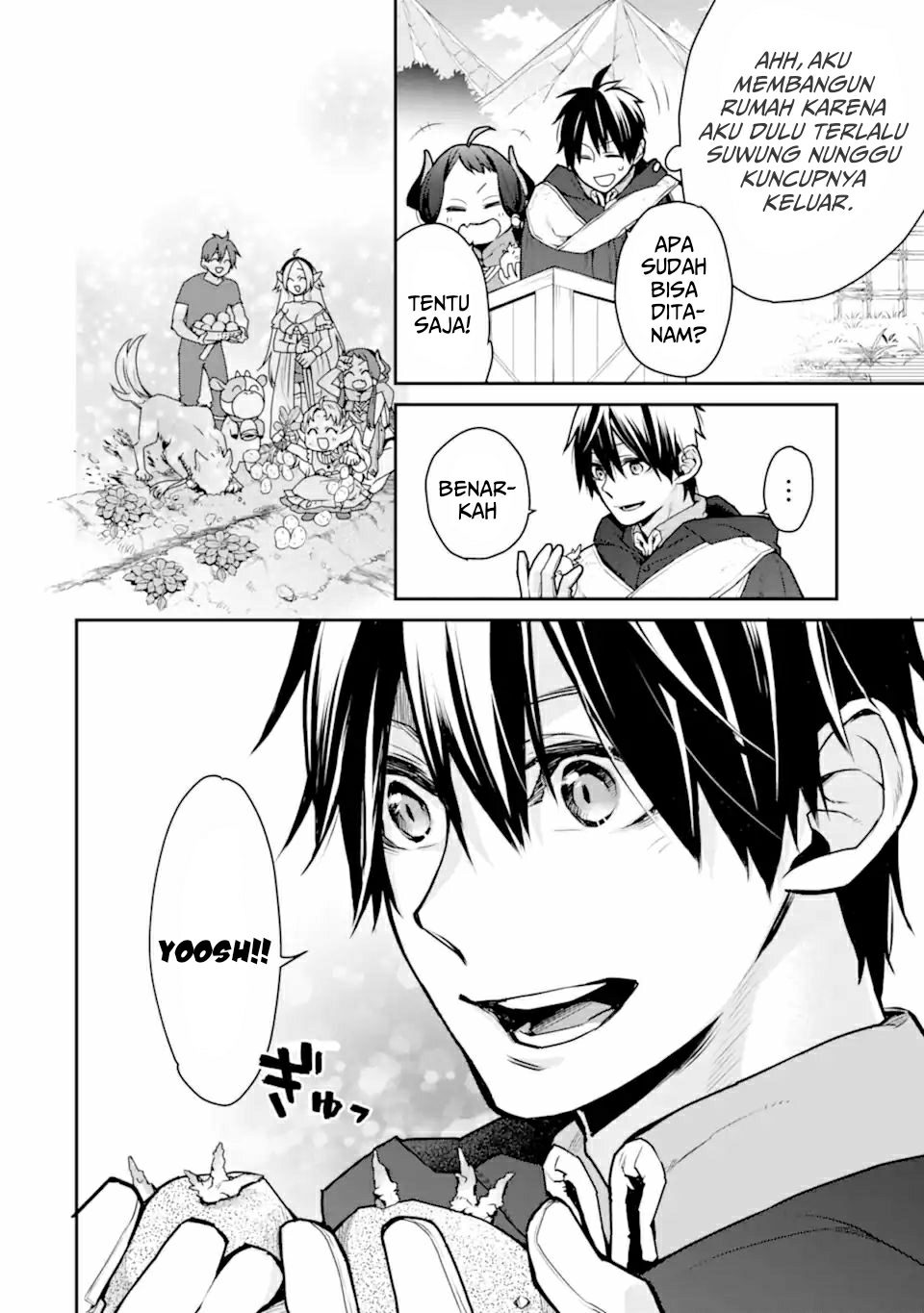 Saikyou no Madoshi. Hisa ni Ya wo Ukete Shimatta no de Inaka no Eihei ni Naru Chapter 28.1 - halaman 11