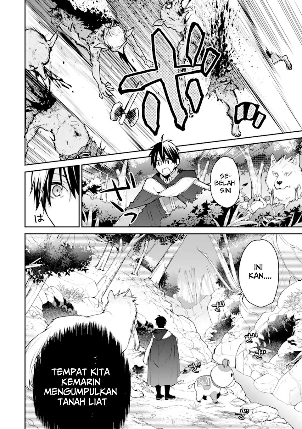 Saikyou no Madoshi. Hisa ni Ya wo Ukete Shimatta no de Inaka no Eihei ni Naru Chapter 28.2 - halaman 10