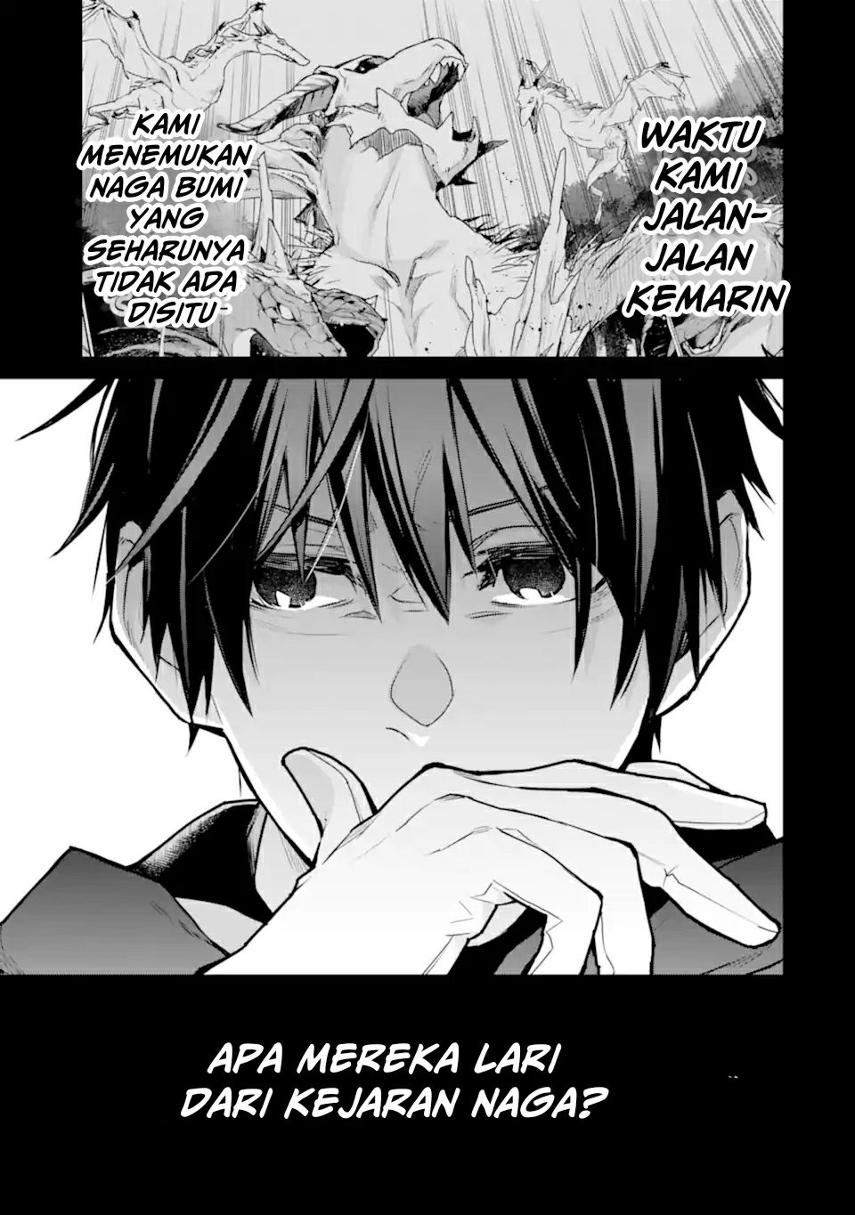 Saikyou no Madoshi. Hisa ni Ya wo Ukete Shimatta no de Inaka no Eihei ni Naru Chapter 28.2 - halaman 12