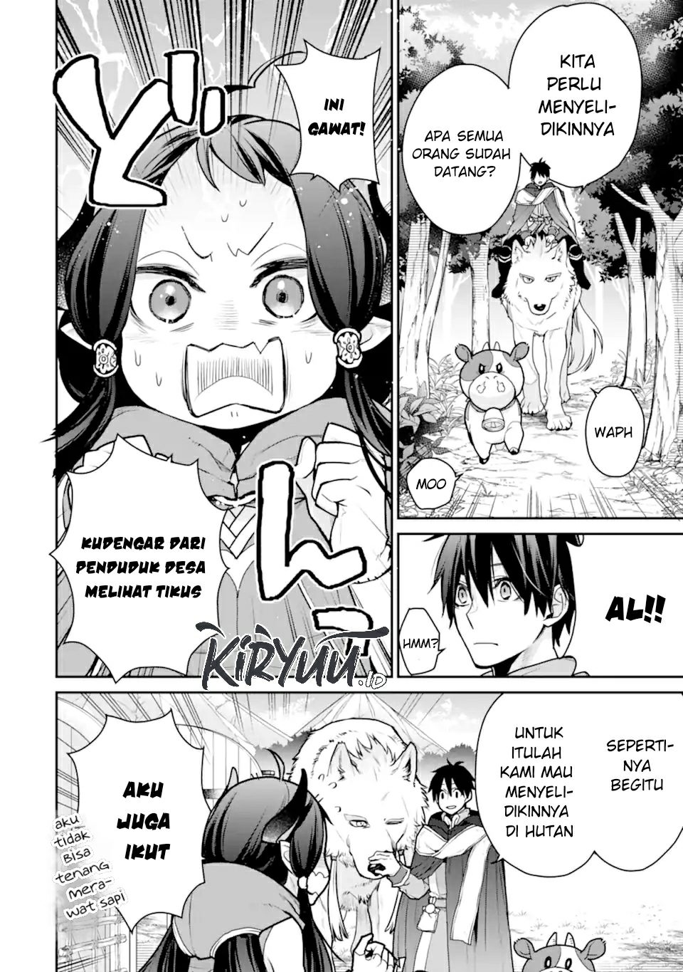 Saikyou no Madoshi. Hisa ni Ya wo Ukete Shimatta no de Inaka no Eihei ni Naru Chapter 28.2 - halaman 13