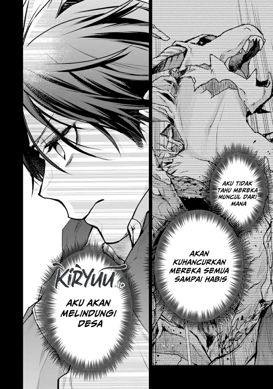 Saikyou no Madoshi. Hisa ni Ya wo Ukete Shimatta no de Inaka no Eihei ni Naru Chapter 28.2 - halaman 15