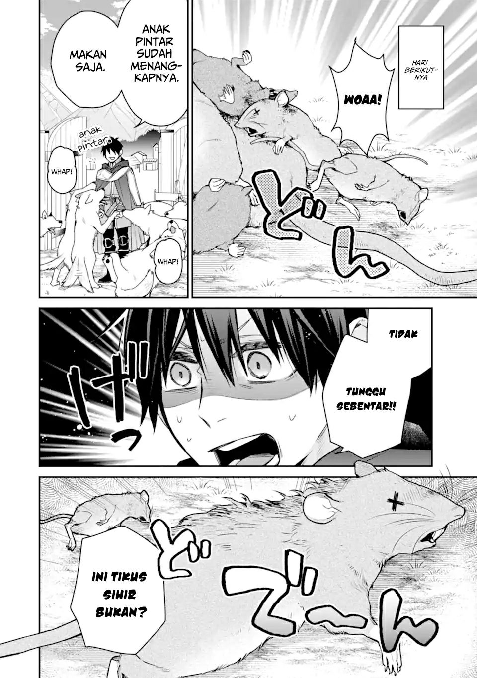 Saikyou no Madoshi. Hisa ni Ya wo Ukete Shimatta no de Inaka no Eihei ni Naru Chapter 28.2 - halaman 2