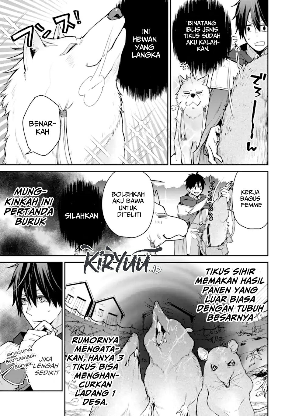 Saikyou no Madoshi. Hisa ni Ya wo Ukete Shimatta no de Inaka no Eihei ni Naru Chapter 28.2 - halaman 3