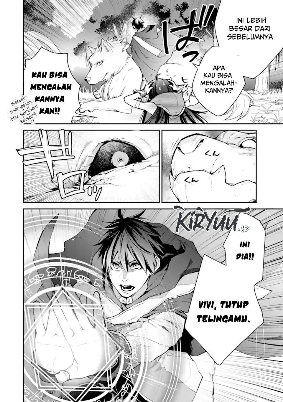 Saikyou no Madoshi. Hisa ni Ya wo Ukete Shimatta no de Inaka no Eihei ni Naru Chapter 29.1 - halaman 20