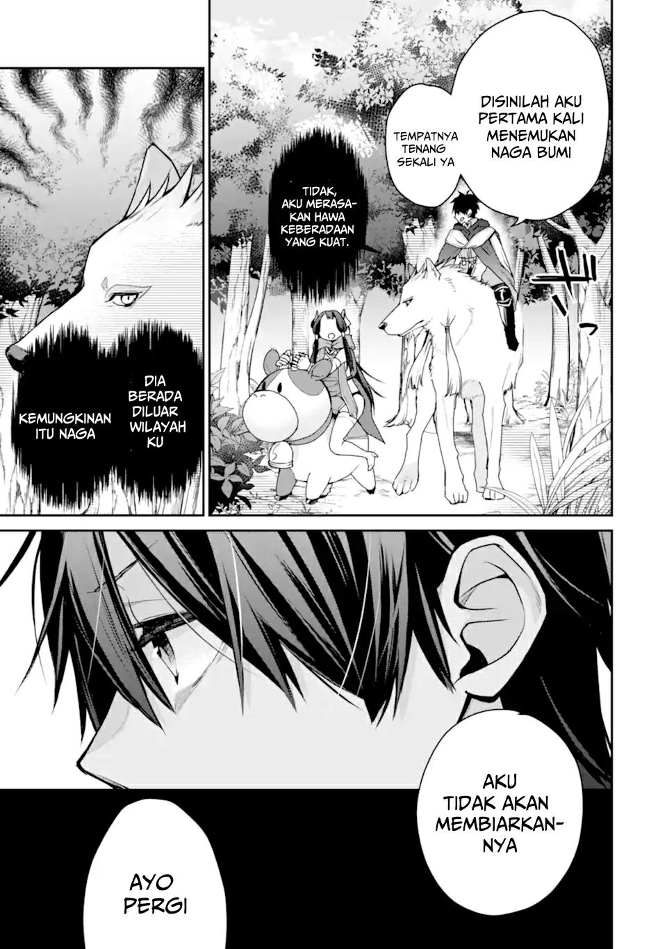 Saikyou no Madoshi. Hisa ni Ya wo Ukete Shimatta no de Inaka no Eihei ni Naru Chapter 29.1 - halaman 8