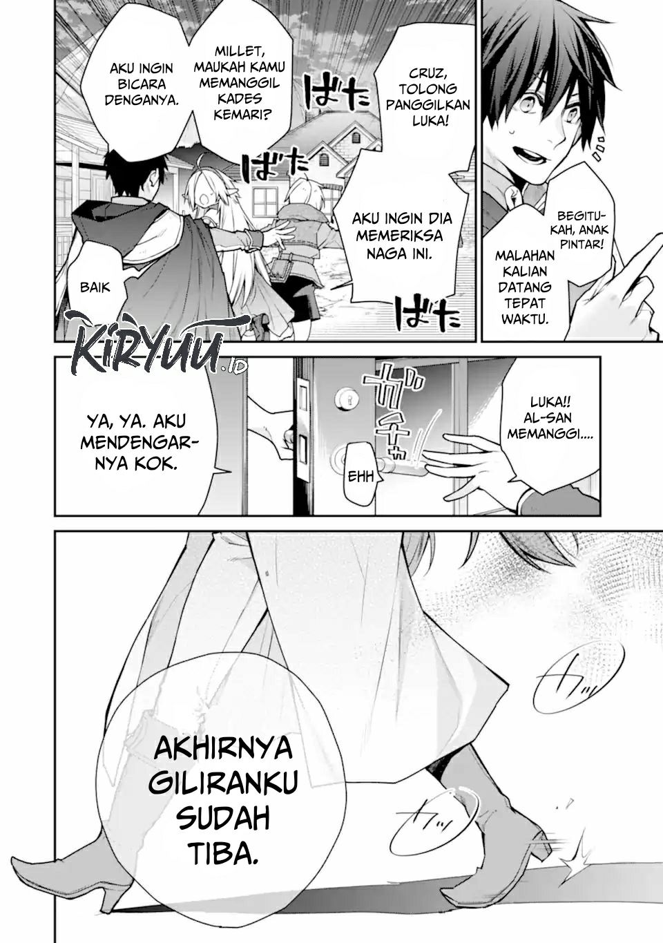 Saikyou no Madoshi. Hisa ni Ya wo Ukete Shimatta no de Inaka no Eihei ni Naru Chapter 29.2 - halaman 14